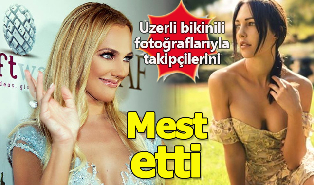 Meryem Uzerli bikinili fotoğraflarıyla takipçilerini büyüledi
