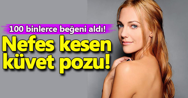 Meryem Uzerli'den nefes kesen küvet pozu