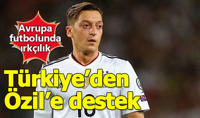 Mesut Özil'e Türkiye'den destek sürüyor