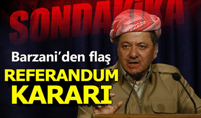Mesut Barzani: Referandumun ertelenmesini reddettik