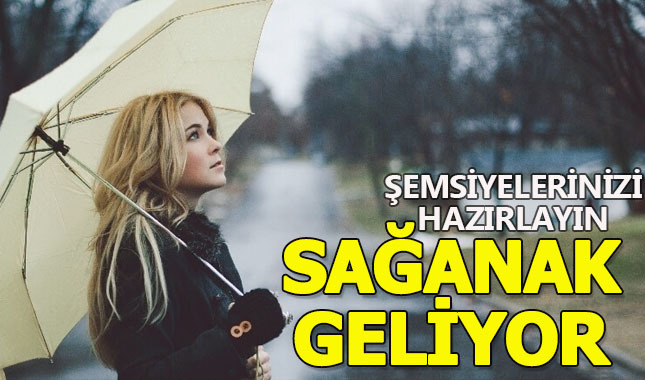 Meteoroloji Sağanak yağmur uyarısı yaptı