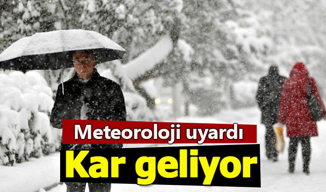 Kar yağışı ne zaman başlayacak - İstanbul'a ne zaman kar yağacak? - 4 Aralık pazartesi okulların tatil olduğu iller