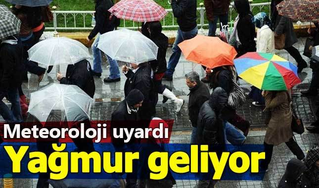 Meteorolojiden İstanbul'a uyarı! Yağış geliyor