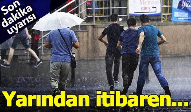 Meteorolojiden İstanbullulara uyarı: Hafta sonuna aldanmayın