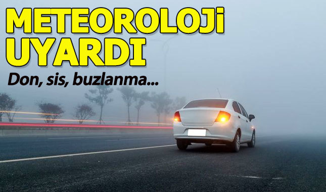Meteoroloji'den Marmara bölgesine uyarı