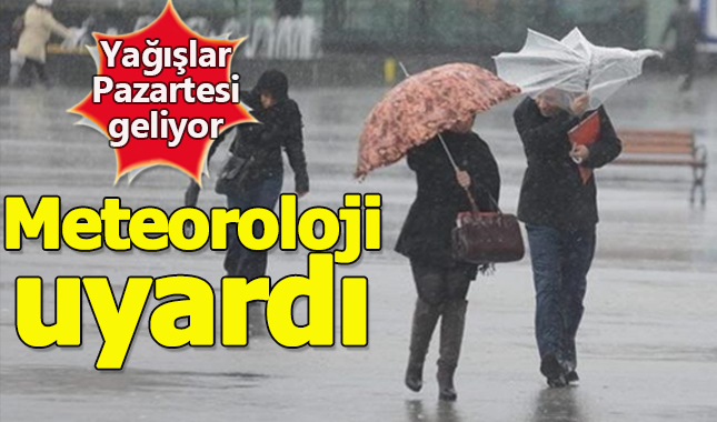 Bugün hava durumu nasıl olacak? 26 Kasım 2018 Pazartesi yağmur yağacak mı?