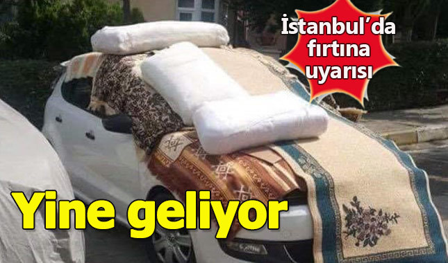 Meteoroloji'den otomobil sahiplerine fırtına uyarısı
