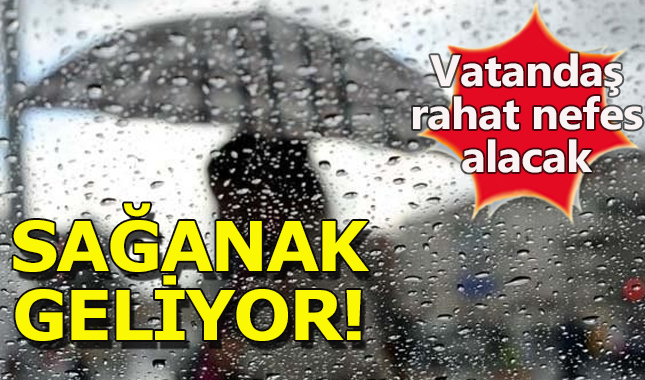 Meteoroloji'den sağanak uyarısı!
