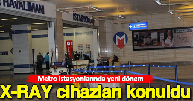 Metro istasyonlarına yeni güvenlik önlemleri