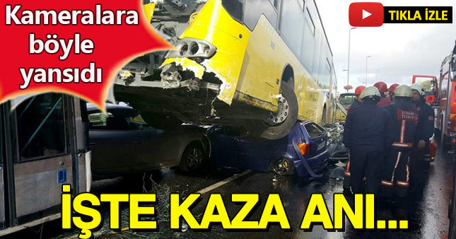 Metrobüsün şöfürüne saldırmanın cezası nedir? Metrobüs kaza anı saniye saniye görüntülendi