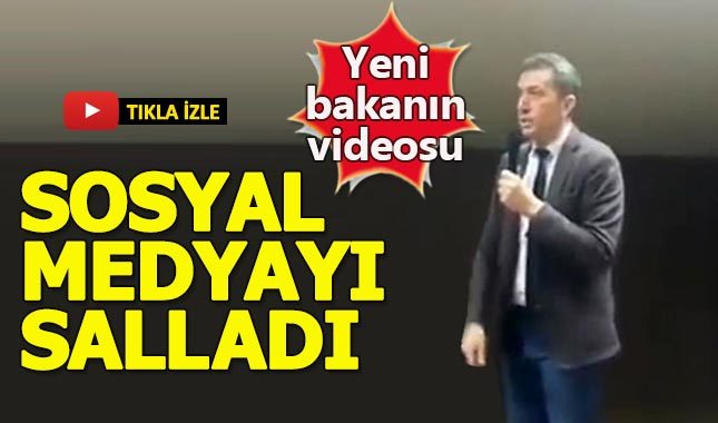 Milli Eğitim Bakanı Ziya Selçuk'un videosu sosyal medyayı salladı