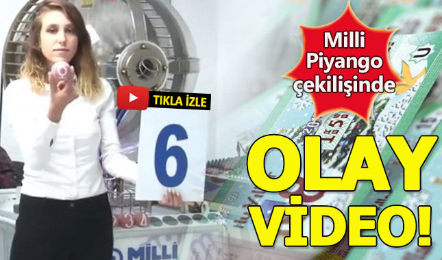 Milli piyango hilesi mi - Milli Piyango çekilişinde tartışmalara neden olan video!