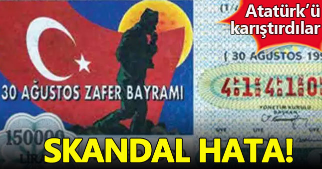 Milli Piyango'dan skandal hata