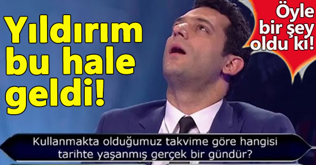 Milyoner'de Murat Yıldırım'ın zor anları
