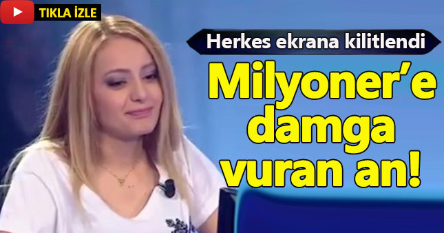 Milyoner'de izleyenleri ekrana kilitleyen soru