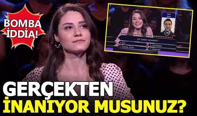 Milyoner'deki "Çin Seddi" sorusu reklam mıydı?