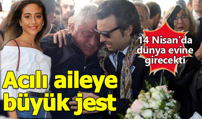 Mina Başaran'ın ailesine büyük jest