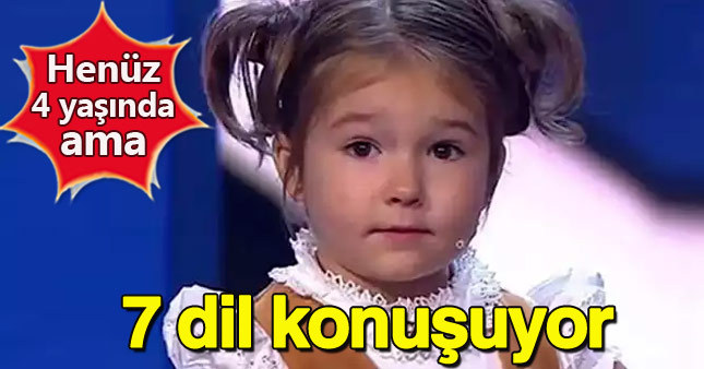 Minik kız yeteneğiyle fenomen oldu