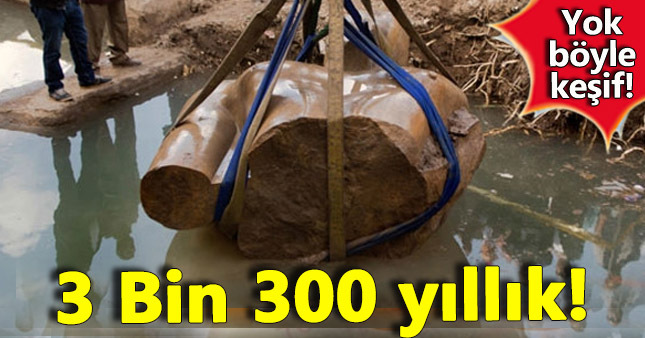 Mısır'da 3 bin 300 yıllık keşif