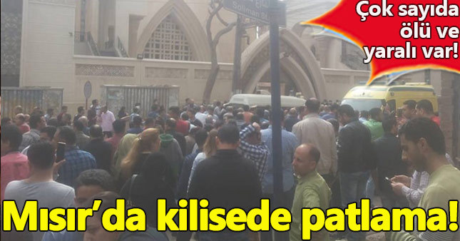 Mısır'da kilisede patlama