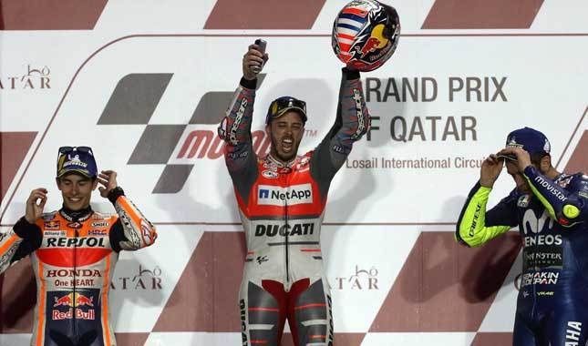 Moto GP'de heyecan başladı