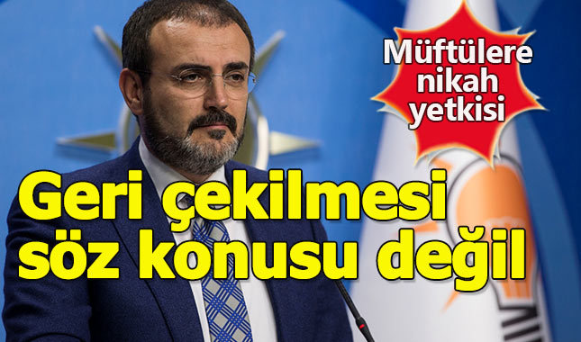 Müftülere nikah yetkisinde geri adım yok