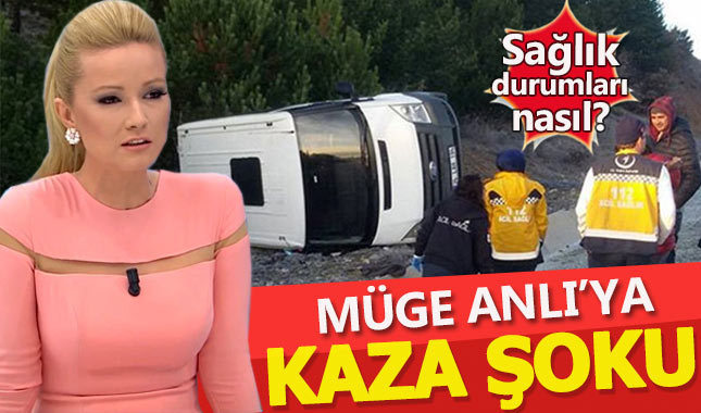 Müge Anlı'ya kaza şoku!