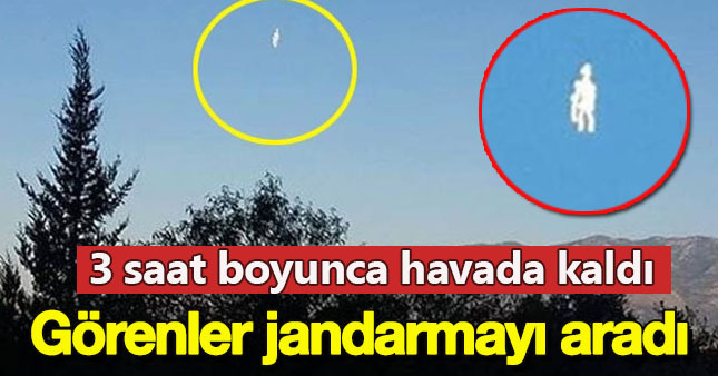 Muğla'da UFO alarmı