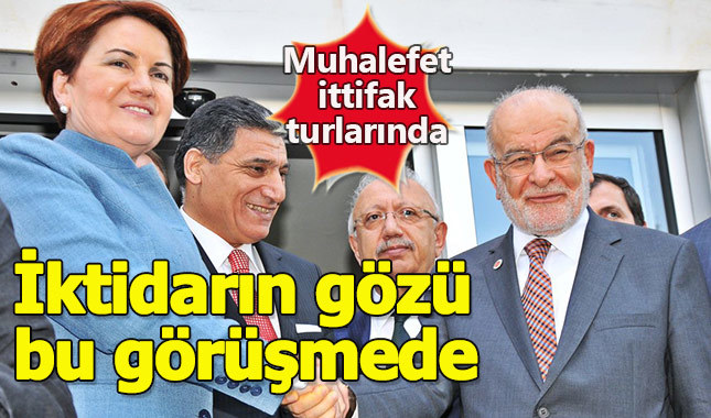 Muhalefetin ittifak turları devam ediyor