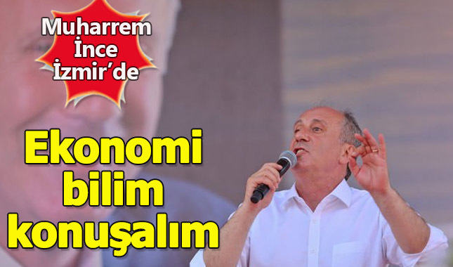 Muharrem İnce İzmir mitinginde canlı yayın