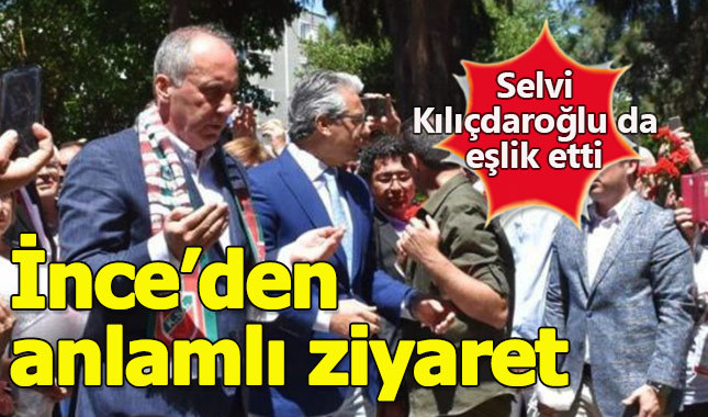 Muharrem İnce, Zübeyde Hanım'ın kabrini ziyaret etti