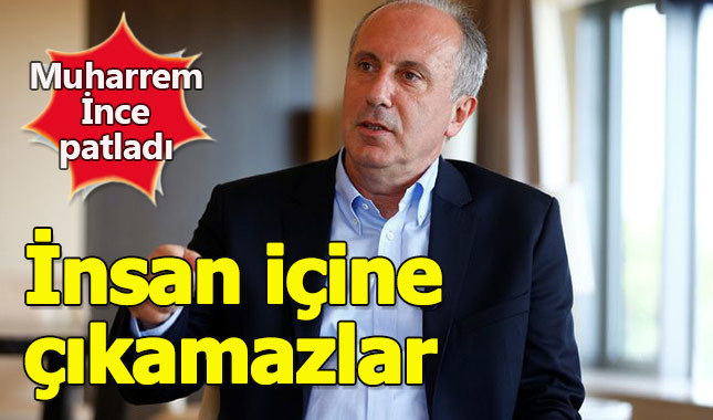 Muharrem İnce'den yönetime: Konuşursam insan içine çıkamazlar