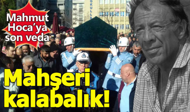 Münir Özkul'un cenazesinde mahşeri kalabalık!