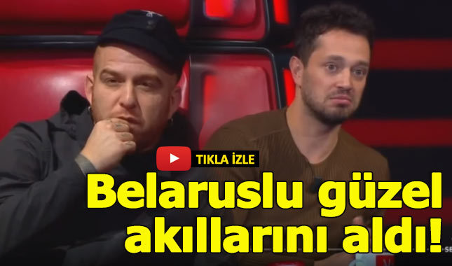 Murat Boz ve Gökhan Belaruslu yarışmacıdan gözlerini alamadı!