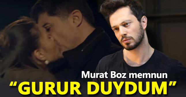 Murat Boz'dan Aslı Enver'in öpüşme sahnesine övgü