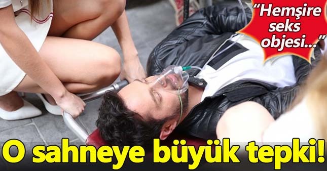 Murat Boz'un o sahnesi hemşireleri ayaklandırdı!