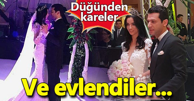 Murat Yıldırım ve Imane Elbani evlendi
