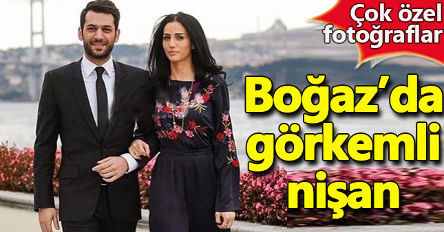 Murat Yıldırım ve Imane Elbani nişanlandı