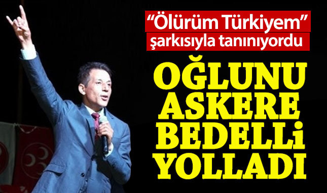 Mustafa Yıldızdoğan'ın oğlunun bedelli askerlik yapması