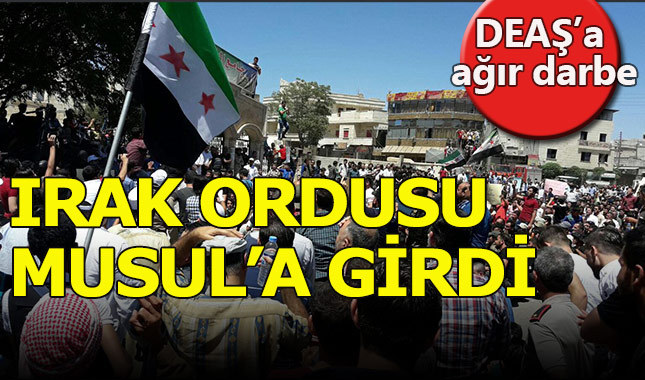 Musul Deaş'tan temizlendi, Irak Başbakanı Musul'da