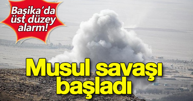 Musul operasyonunda ilk aşama