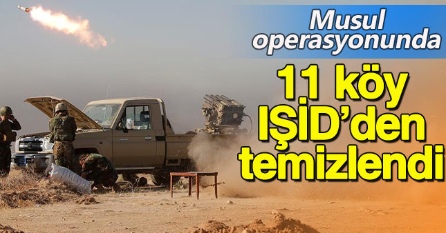 Musul operasyonunda IŞİD'e büyük darbe