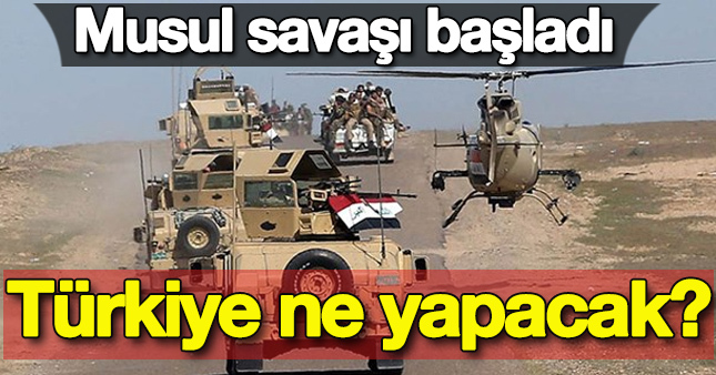 Musul operasyonunda Türkiye var mı?