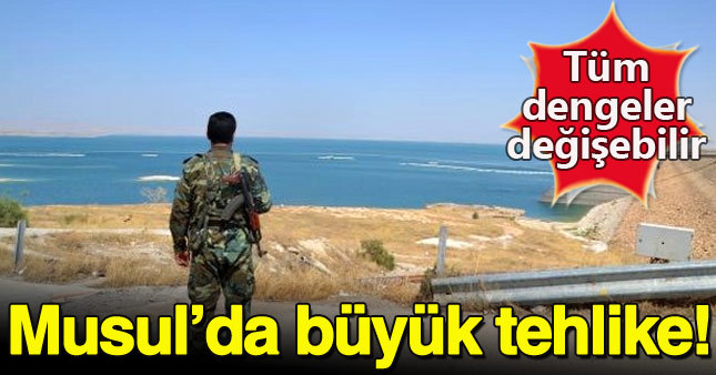 Musul su altında kalabilir