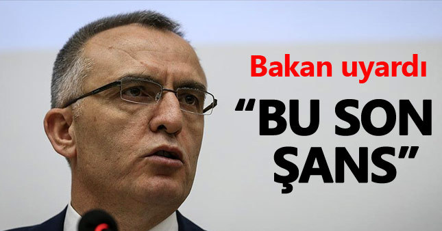 Naci Ağbal uyardı: Bu son şans