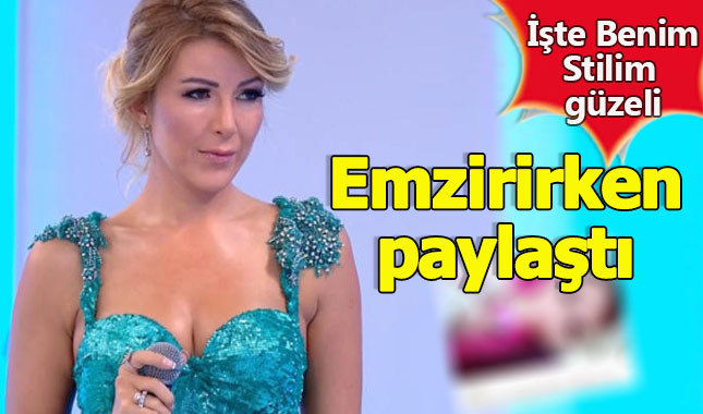 Nazlı Hamarat'tan emzirme pozu | İşte Benim Stilim Nazlı Hamarat kimdir?