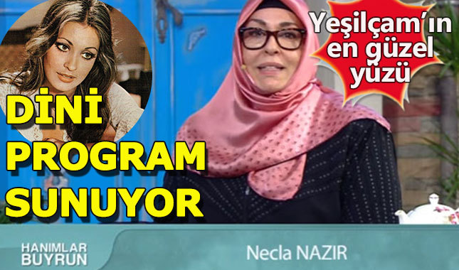 Necla Nazır, dini program sunucusu oldu