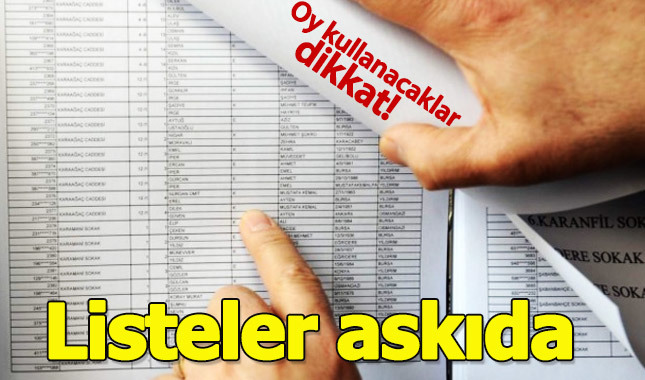 Nerede oy kullanacağım - Seçmen listesi isim sorgulama YSK - 31 Mart 2019 Yerel Seçimleri