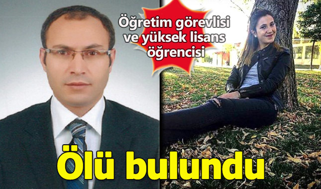 Nevşehir'de öğretim görevlisi ve yüksek lisans öğrencisi ölü olarak bulundu