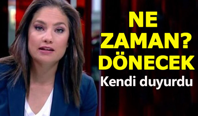 Nevşin Mengü CNN Türk'e geri dönüyor